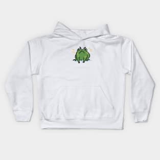 Angy frog! Kids Hoodie